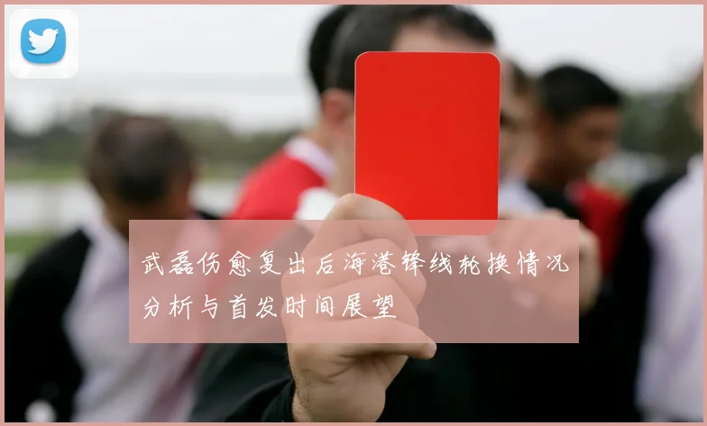 武磊伤愈复出后海港锋线轮换情况分析与首发时间展望